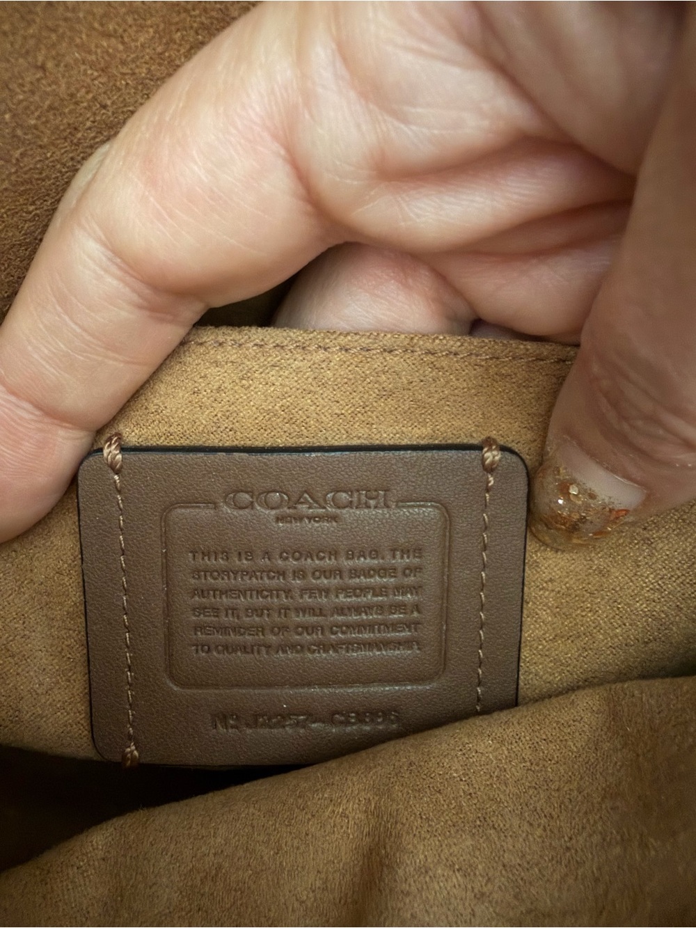 Coach Pebbled Leather Crossbody Bag | Forest Green|Gold Hardware|Excellent Condi - Picture 7 of 15